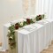 Artificial Rose Garlands Rose Vines Leaves Banners Hanging Floral Garland(Burnt Orange)